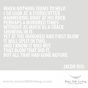 Jacob Riis Quote